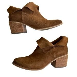 BP suede heeled ankle boots size 7